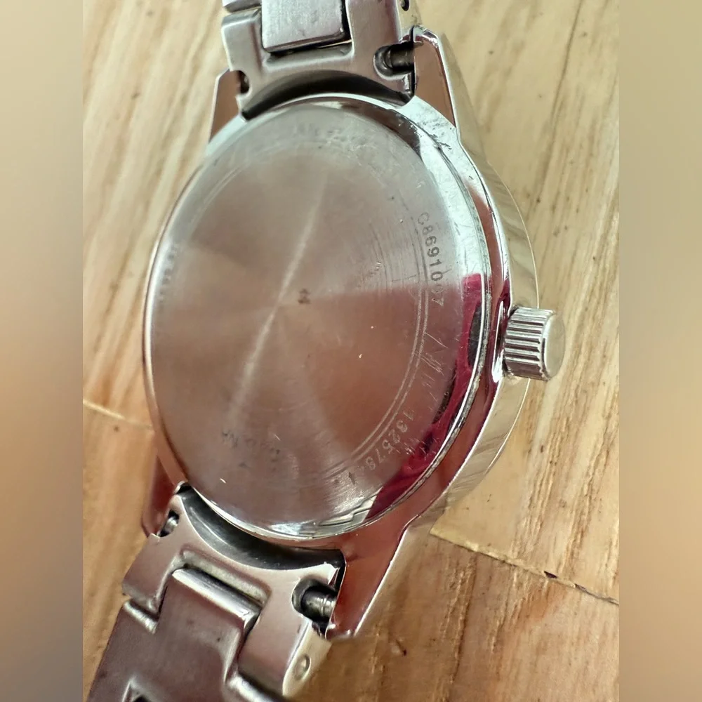 Bulova ladies stainless steel